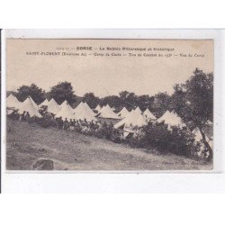 SAINT-FLORENT: camp de casta, tirs de combat du 173e, vue du camp - état