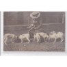 St-CYPRIEN : carte photo chenil du domaine des capeillans dressage chiens domaine des capeillans - très bon état