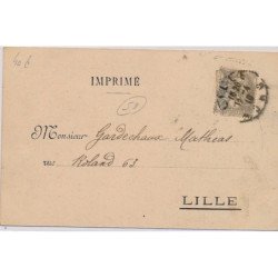 LILLE : Elections Législatives 1910, Léon Dambrine, adjoint au Maire, candidat - très bon état