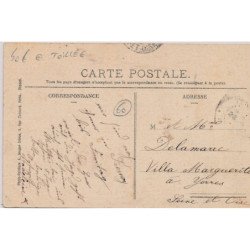 FRESNOY-la-RIVIERE : Carte toilée, Ferme - très bon état