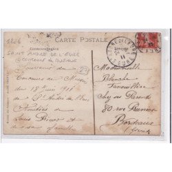 SAINT ANDRE DE L'EURE : carte photo d'un concours de musique - bon état