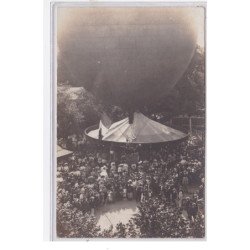 LA VARENNE SAINT HILAIRE : carte photo du ballon en 1908 - aviation - très bon état