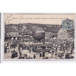 VERNON : concours de musique - gonflement du ballon du """"Petit Journal"""", place d'Armes - très bon état