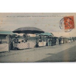 BOULOGNE-sur-SEINE : Derrière le Vélodrome du Parc des Princes, les Un sou le verre (Rare en couleur) - état