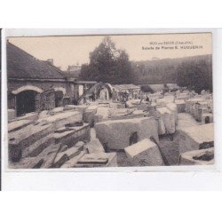 NOD-sur-SEINE: scierie de pierres B. Huguenin - très bon état