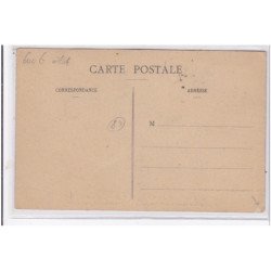 AISY SUR ARMANCON : départ pour le travail de la """"Moto-Tondeuse"""" de monsieur Schouber - bon état (un petit pli d'a