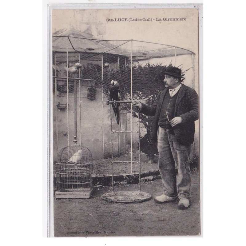 SAINTE LUCE : la Gironnière (autographe de Jules ROUSSEAU) - très bon état