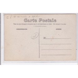 NOUZON : quincaillerie sur la place Gambetta et rue de Chateaudun - attelage à chien (voiture à chien) - très bon état