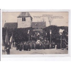 MONTBERTHAULT: inauguration du monument aux morts de la grande guerre - très bon état