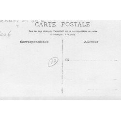 BERNAY EN BRIE : carte photo du tabac épicerie PACHOT (avec attelage) - très bon état