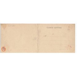 Carte Panoramique - ARCACHON - Vue prise de la Terrasse du Casino (28x11) - état