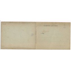 Carte Panoramique - JOIGNY - Avenue Gambetta, vue prise de la Gare (28x11) - très bon état