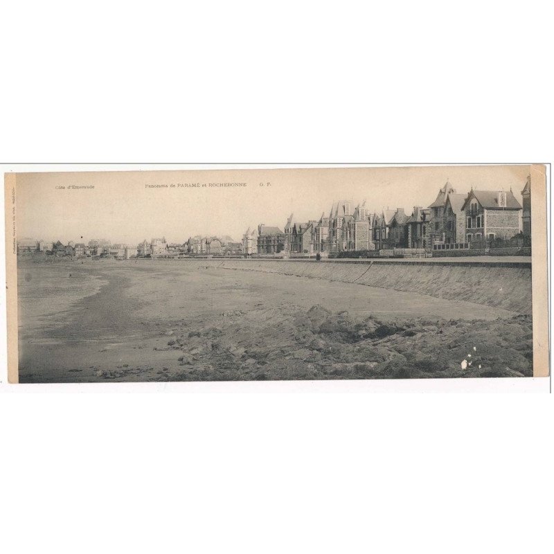 Carte Panoramique - Panorama de PARAME et ROCHEBONNE (28x11) - état Carte Panoramique - Panorama de PARAME et ROCHEBONNE (28x11) - état