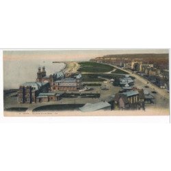 Carte Panoramique - DIEPPE - Vue Générale prise du Château (27x11) - très bon état