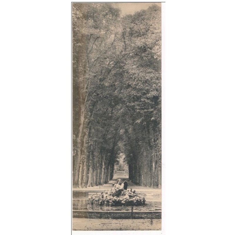 Carte Panoramique - VERSAILLES - L'Hiver (28x11) - état