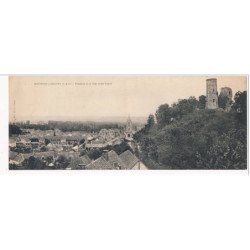 Carte Panoramique - MONTFORT L'AMAURY - Panorama de la Ville et des Ruines (28x11) - très bon état