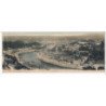 Carte Panoramique - LYON - Panorama pris du Restaurant Gay (28x11) - état
