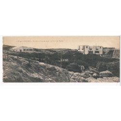 Carte Panoramique - BELLE ILE EN MER - Propriété de Sarah-Bernhardt à la Pointe aux Poulains (28x11) - très bon état