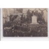 GEMEAUX : carte photo de l'inauguration du monument aux morts en 1921 - très bon état