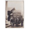 BOULOGNE SUR SEINE : carte photo d'un attelage de livraison de la maison Delafraye - bon état (légers plis)