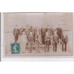 MONTMIRAIL : carte photo de conscrits en 1910 - très bon état