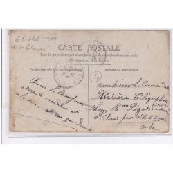 A LOCALISER (cachet de l'Aube) : carte photo d'un café - militaires - bon état (légers plis)