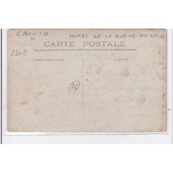EPOUVILLE : carte photo de l'hôtel de la queue du chien - très bon état
