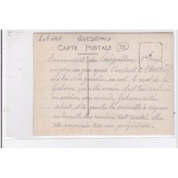 BORDEAUX : carte photo du lancement du bateau """"le Languedoc"""" - bon état (coupée)