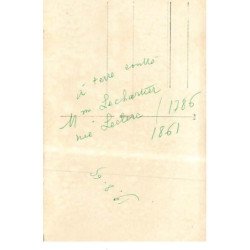 PARIS : cimetiere saint-pierre 18e mme aloin née mourlot - tres bon etat