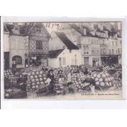 AUXONNE: marché aux choux-fleurs - très bon état