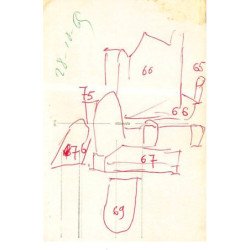 PARIS : cimetiere saint-pierre 18e 6 au 1er plan comte de maillé de la tour-landry - tres bon etat