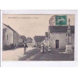 BEAUMONT-sur-VINGEANNE: la place - très bon état