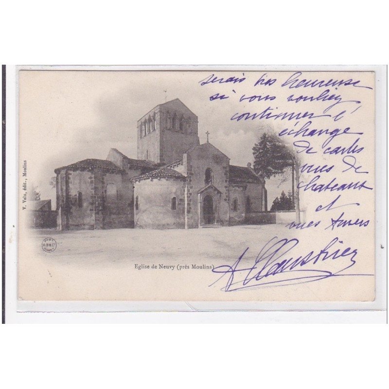 NEUVY : eglise de neuvy - tres bon etat