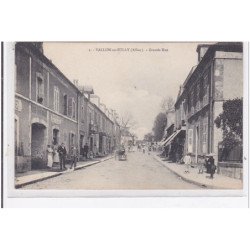 VALLON-en-SULLY : grande rue - tres bon etat