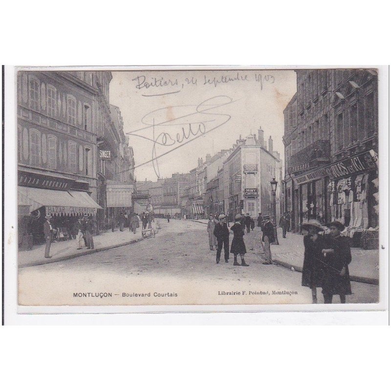 MONTLUCON : boulevard courtais - tres bon etat