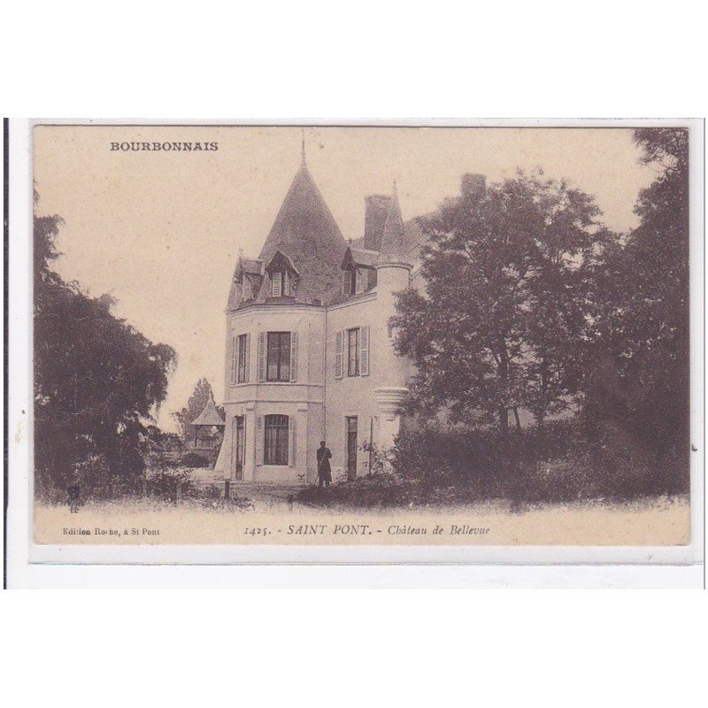 St-PONT : chateau de bellevue - tres bon etat