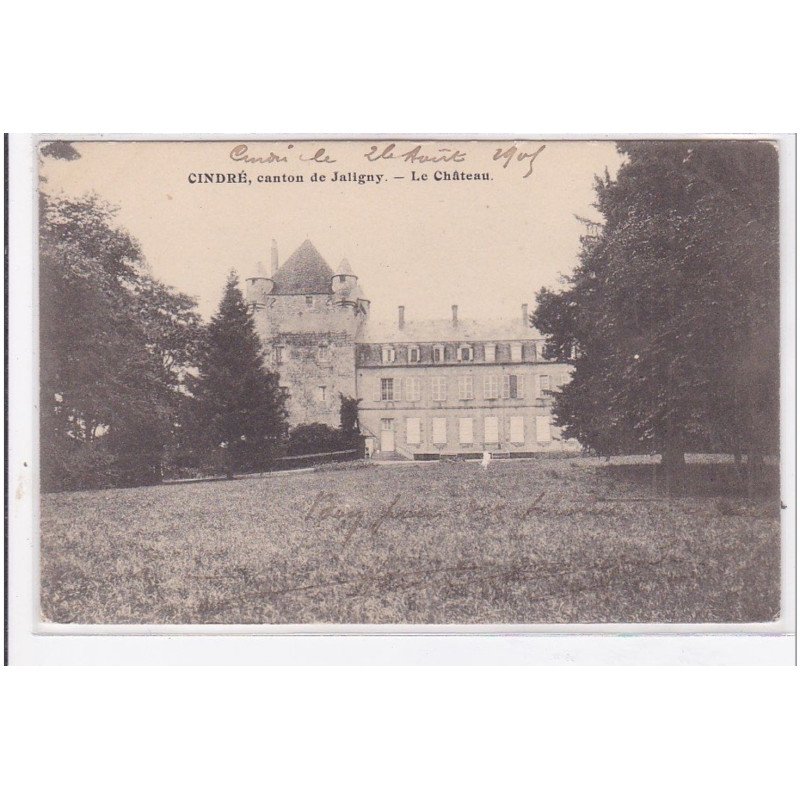 CINDRE : canton de jaligny, le chateau - tres bon etat