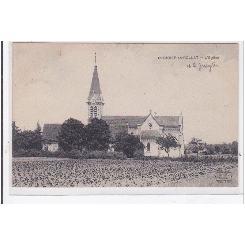 St-DIDIER-en-ROLLAT : l'eglise - tres bon etat