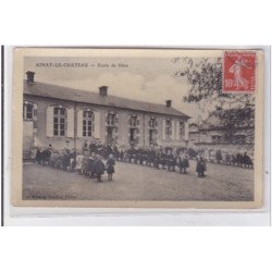 AINY-le-CHATEAU : ecole de filles - tres bon etat