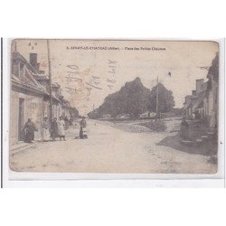 AINAY-le-CHATEAU : place des petites chaumes - etat