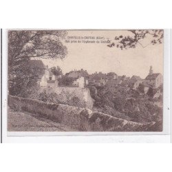 CHANTELLE-le-CHATEAU : vue prise de l'esplanade du chateau - tres bon etat