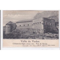 COLMARS-les-ALPES : fort de savoie, vallée du verdon - tres bon etat