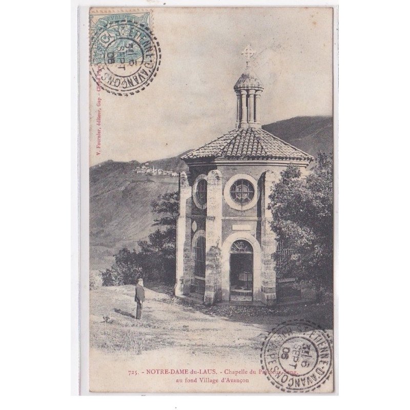 NOTRE-DAME-de-LAUS : chapelle du precieux-sang au fond village d'avancon - tres bon etat