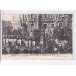 SAINT-BRIEUC: inauguration du mon,ument baratoux, mairie de saint-brieuc, 10 avril 1904 - très bon état