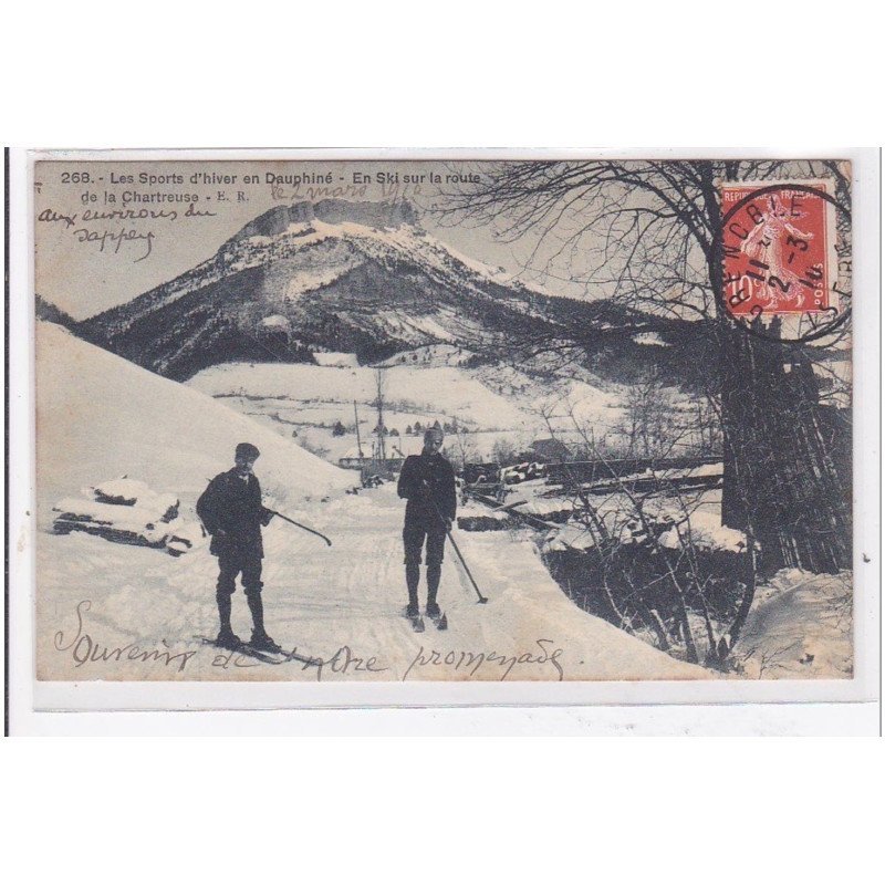 HAUTES ALPES : les sports d'hiver en dauphiné - tres bon etat HAUTES ALPES : les sports d'hiver en dauphiné - tres bon etat