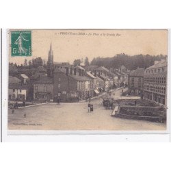 VRIGNE-aux-BOIS : la place et la grande rue - tres bon etat