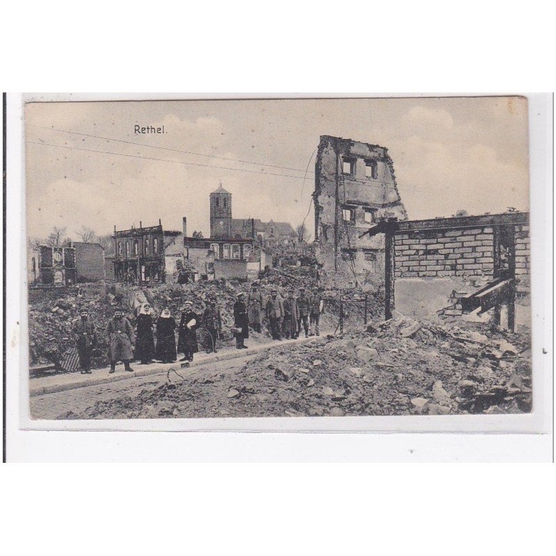 RETHEL : ruines, personnages - tres bon etat