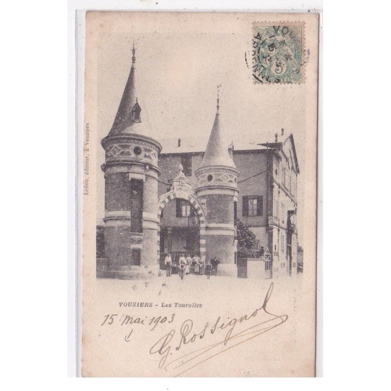 VOUZIERS : les tourelles - etat