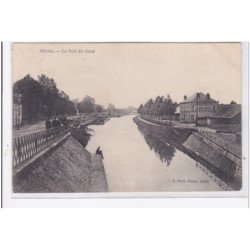 RETHEL : le port du canal - tres bon etat