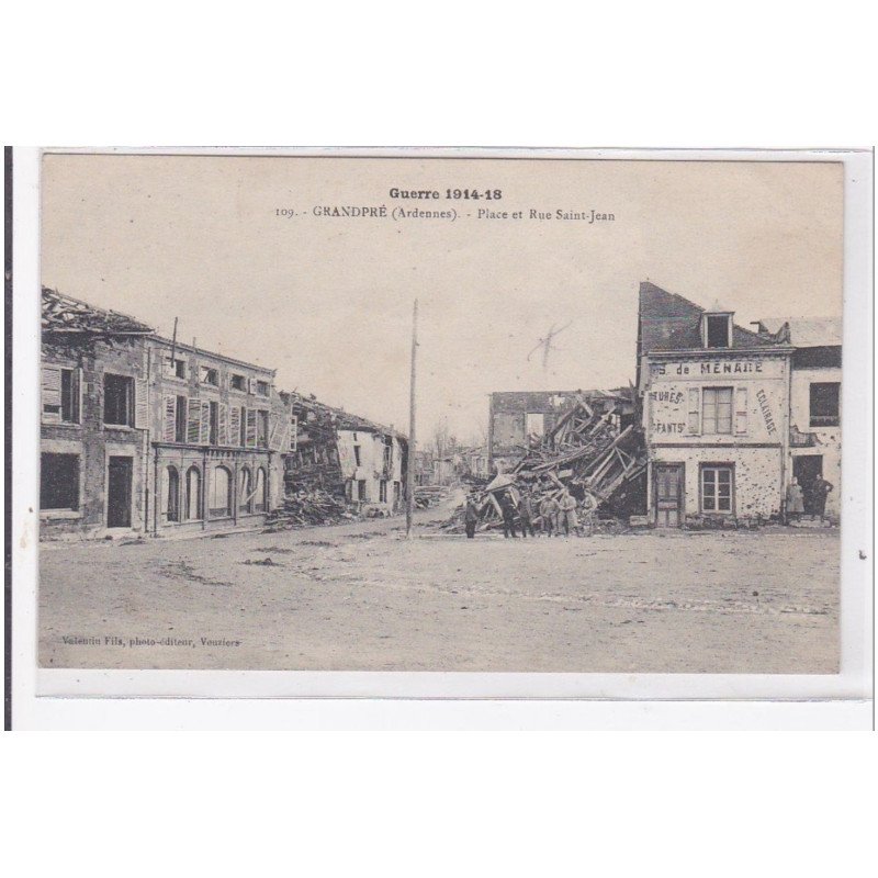 GRANDPRE : place et rue st-jean - tres bon etat